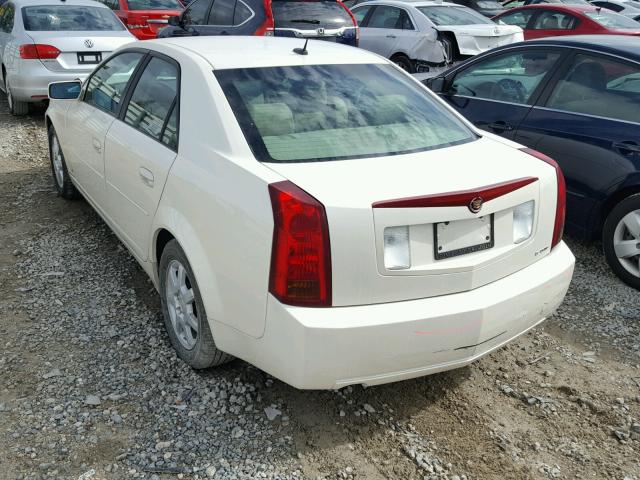 1G6DP577860108827 - 2006 CADILLAC CTS HI FEA WHITE photo 3