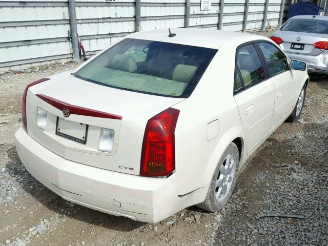 1G6DP577860108827 - 2006 CADILLAC CTS HI FEA WHITE photo 4