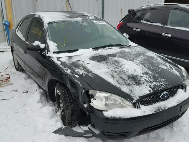 1FAFP53U27A169688 - 2007 FORD TAURUS SE BLACK photo 1