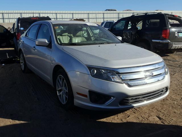 3FAHP0JG2AR306201 - 2010 FORD FUSION SEL SILVER photo 1