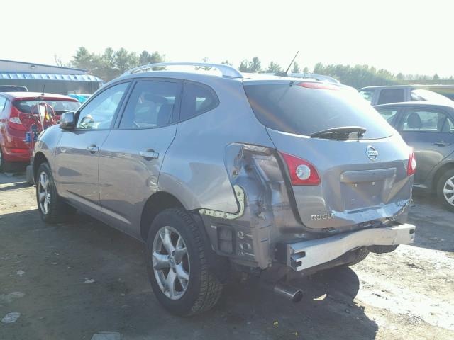 JN8AS58V19W439878 - 2009 NISSAN ROGUE S GRAY photo 3