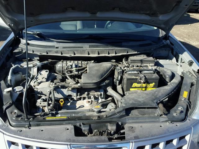 JN8AS58V19W439878 - 2009 NISSAN ROGUE S GRAY photo 7