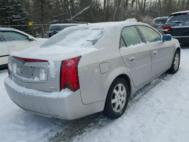 1G6DP567150166438 - 2005 CADILLAC CTS HI FEA SILVER photo 4