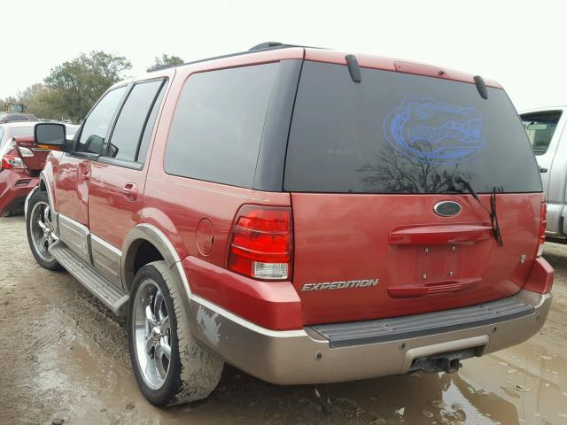 1FMFU17L43LC34001 - 2003 FORD EXPEDITION RED photo 3