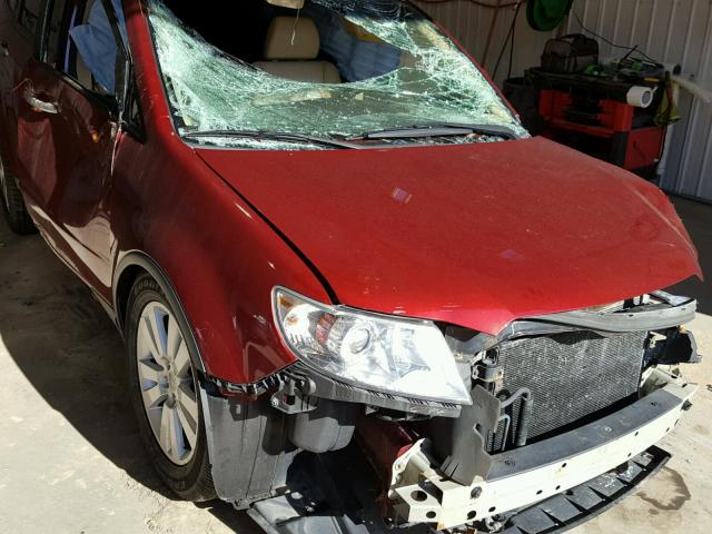 4S4WX97D294401988 - 2009 SUBARU TRIBECA LI RED photo 9