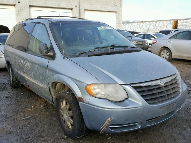 2A4GP54L26R845226 - 2006 CHRYSLER TOWN & COU TURQUOISE photo 1