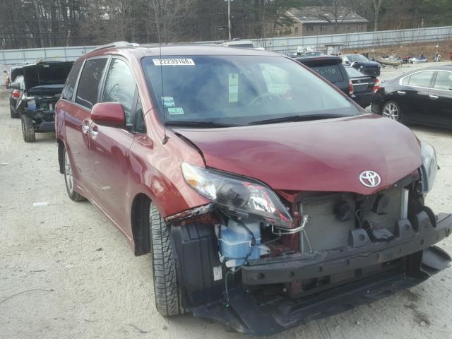 5TDXK3DC6ES439559 - 2014 TOYOTA SIENNA SPO RED photo 1