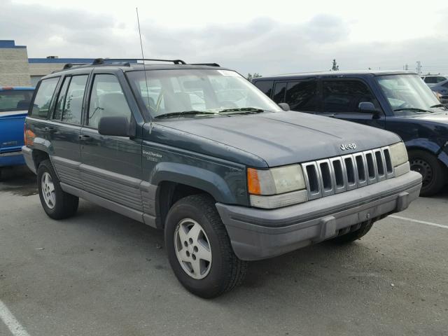 1J4FX58S3SC648601 - 1995 JEEP GRAND CHER GREEN photo 1