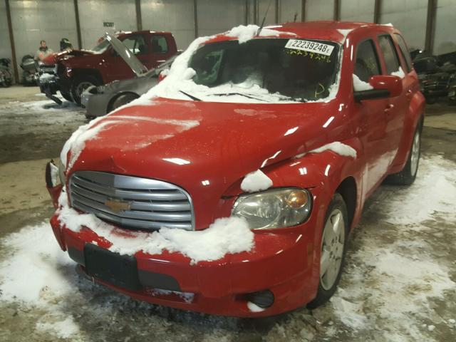 3GNBABDB3AS630321 - 2010 CHEVROLET HHR LT RED photo 2