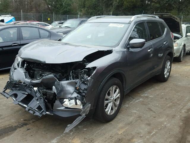 JN8AT2MT9GW016611 - 2016 NISSAN ROGUE S GRAY photo 2