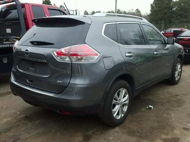 JN8AT2MT9GW016611 - 2016 NISSAN ROGUE S GRAY photo 4