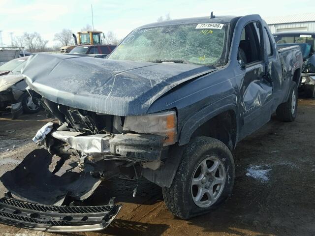 2GCEK19J071705719 - 2007 CHEVROLET SILVERADO GRAY photo 2