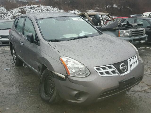 JN8AS5MV4DW663340 - 2013 NISSAN ROGUE S GRAY photo 1