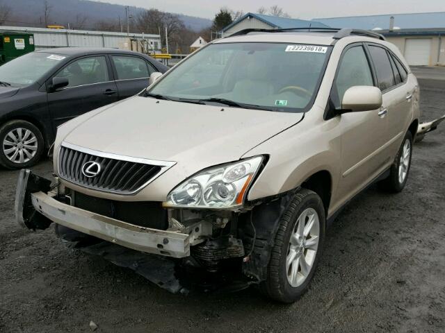 2T2HK31U88C087515 - 2008 LEXUS RX 350 TAN photo 2