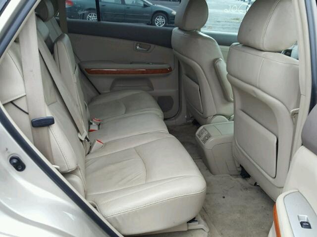 2T2HK31U88C087515 - 2008 LEXUS RX 350 TAN photo 6