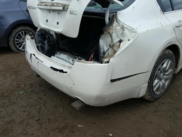 1N4AL21E39N450233 - 2009 NISSAN ALTIMA 2.5 WHITE photo 9