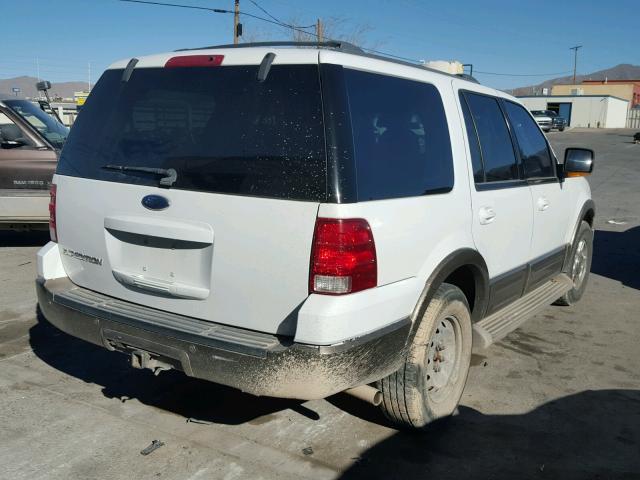 1FMFU18L04LB62388 - 2004 FORD EXPEDITION WHITE photo 4