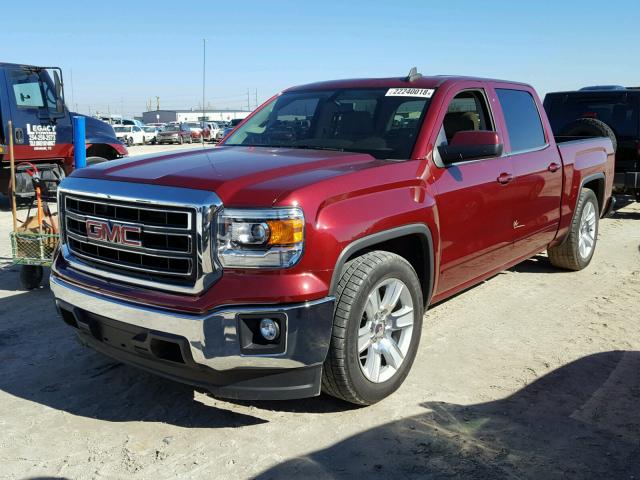 3GTP1UEC4FG161266 - 2015 GMC SIERRA C15 BURGUNDY photo 2