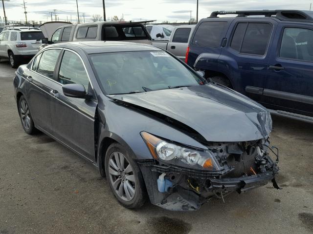 1HGCP2F85CA166791 - 2012 HONDA ACCORD EXL GRAY photo 1