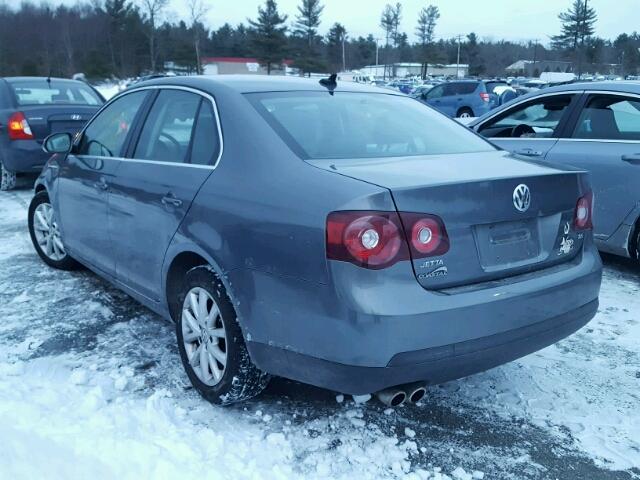 3VWRZ7AJ9AM048105 - 2010 VOLKSWAGEN JETTA SE GRAY photo 3