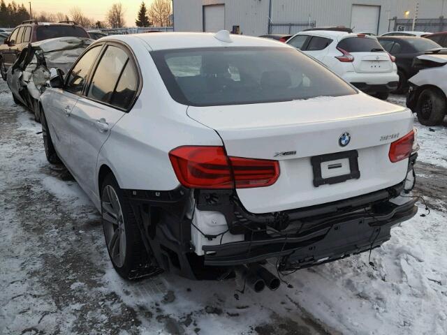 WBA8E3G5XGNT76545 - 2016 BMW 328 XI SUL WHITE photo 3