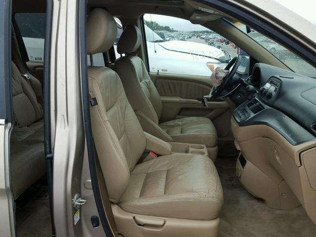 5FNRL38767B093314 - 2007 HONDA ODYSSEY EX GOLD photo 5