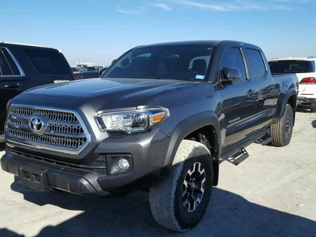 5TFDZ5BN7HX016017 - 2017 TOYOTA TACOMA DOU GRAY photo 2