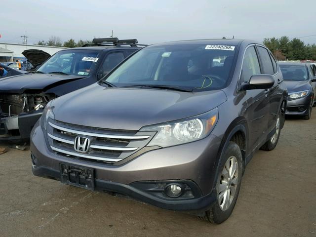 5J6RM4H57CL043976 - 2012 HONDA CR-V EX GRAY photo 2