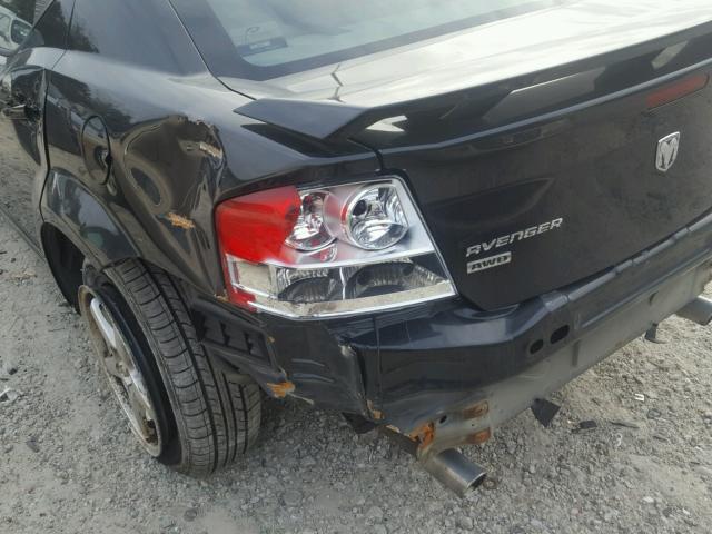 1B3LD76MX8N644058 - 2008 DODGE AVENGER R/ BLACK photo 9