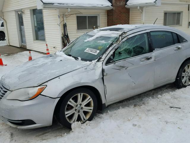 1C3CCBBB5CN164113 - 2012 CHRYSLER 200 TOURIN SILVER photo 9