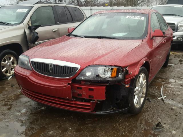 1LNHM87A03Y673716 - 2003 LINCOLN LS RED photo 2