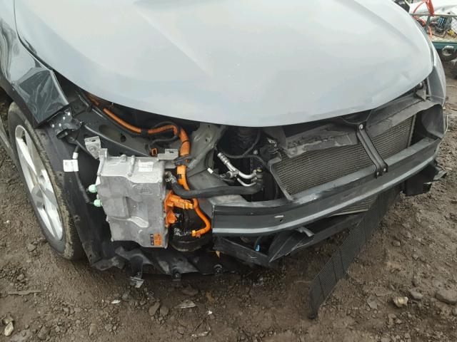 1G1RA6E40EU156339 - 2014 CHEVROLET VOLT BLACK photo 9