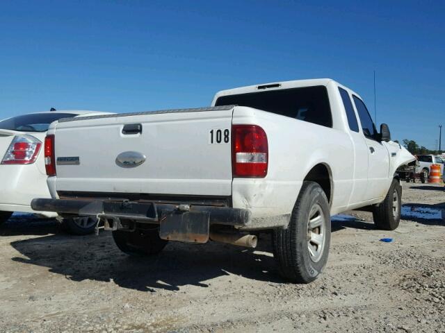 1FTYR14U76PA23898 - 2006 FORD RANGER SUP WHITE photo 4