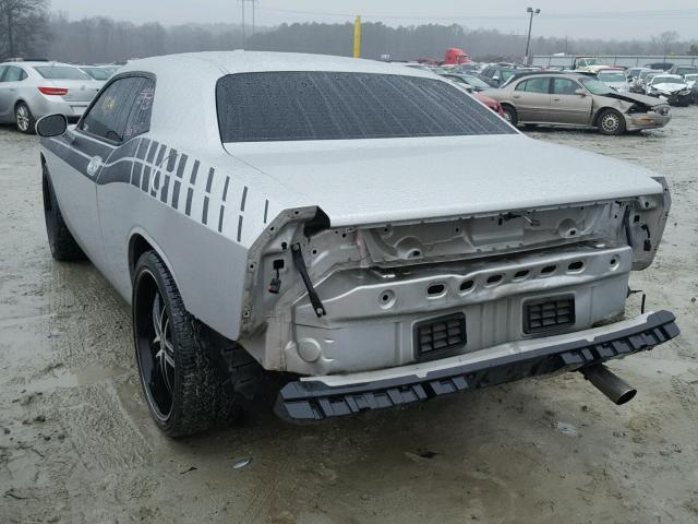 2B3CJ4DV0AH279584 - 2010 DODGE CHALLENGER SILVER photo 9