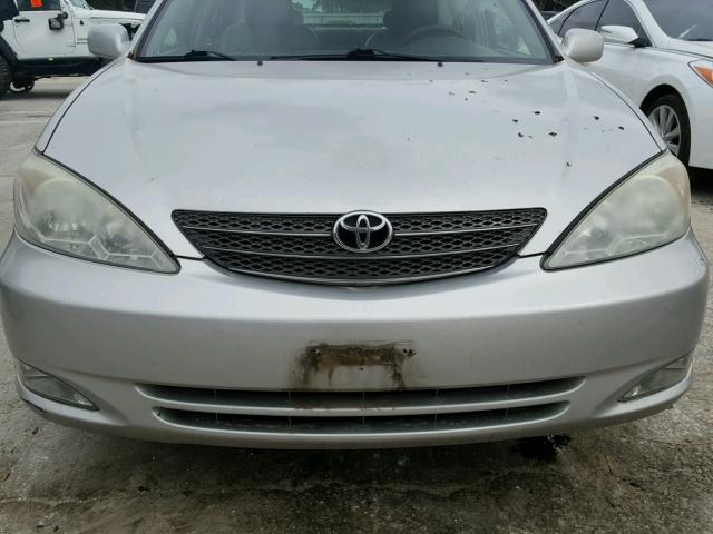 4T1BE30K14U935647 - 2004 TOYOTA CAMRY LE SILVER photo 9