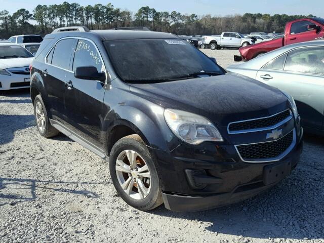 2CNALDEW9A6401308 - 2010 CHEVROLET EQUINOX LT BLACK photo 1