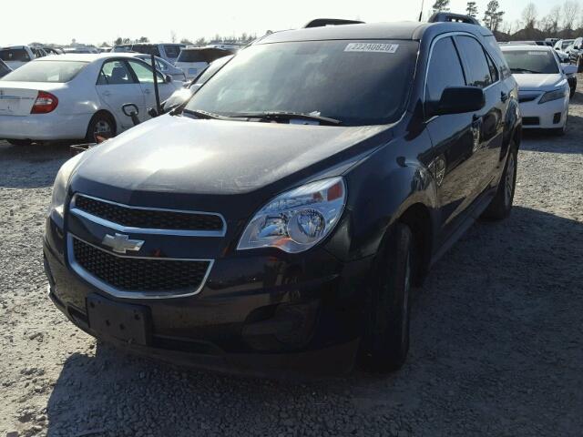 2CNALDEW9A6401308 - 2010 CHEVROLET EQUINOX LT BLACK photo 2