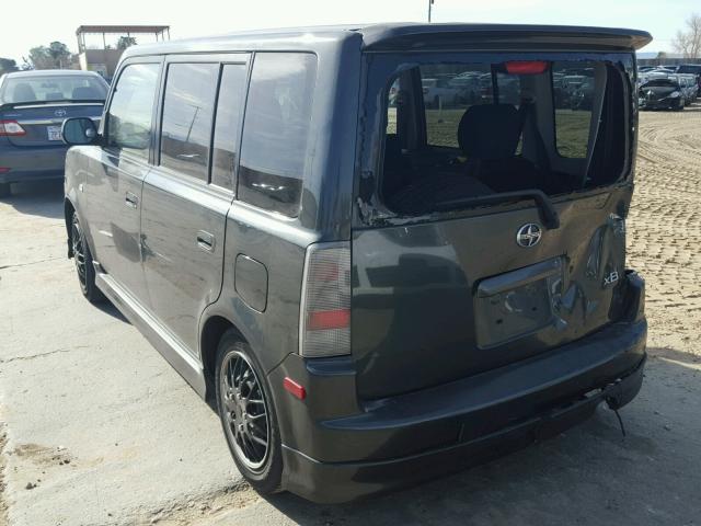 JTLKT334040144044 - 2004 TOYOTA SCION XB GRAY photo 3