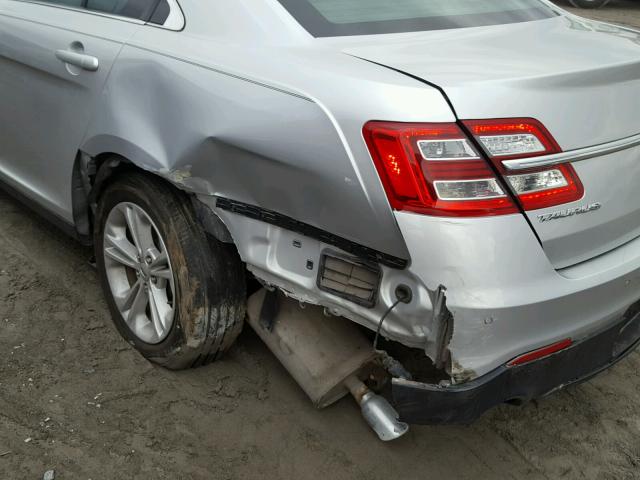 1FAHP2E81FG177770 - 2015 FORD TAURUS SEL SILVER photo 9