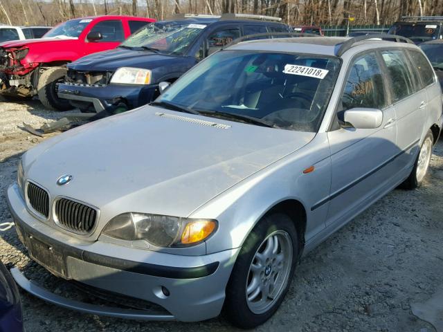 WBAEP33494PF03976 - 2004 BMW 325 XIT SILVER photo 2