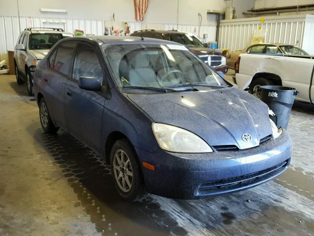 JT2BK12U720057672 - 2002 TOYOTA PRIUS BLUE photo 1