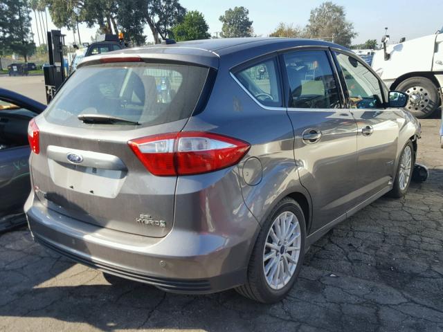 1FADP5BU6EL512254 - 2014 FORD C-MAX SEL CHARCOAL photo 4