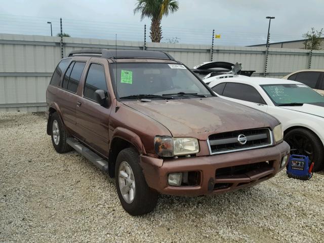 JN8DR09X13W713602 - 2003 NISSAN PATHFINDER BROWN photo 1