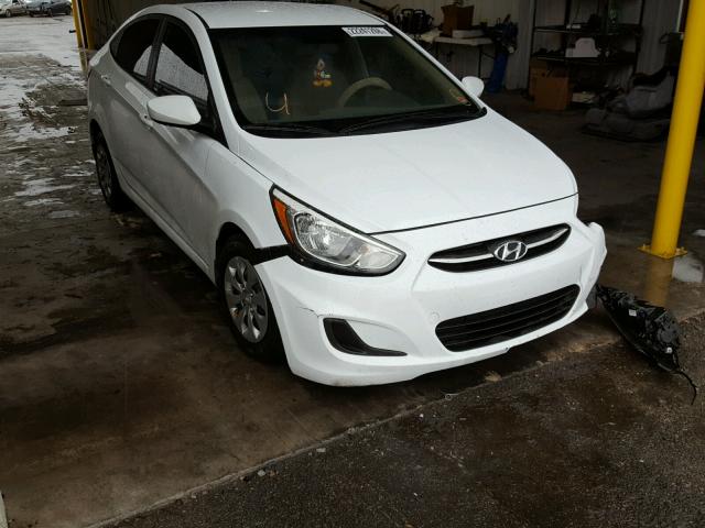 KMHCT4AE7HU265391 - 2017 HYUNDAI ACCENT SE WHITE photo 1