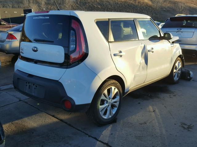 KNDJP3A51E7024902 - 2014 KIA SOUL + WHITE photo 4