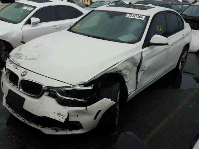 WBA8E9G54GNT46590 - 2016 BMW 328 I SULE WHITE photo 2