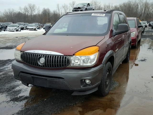 3G5DB03E13S585808 - 2003 BUICK RENDEZVOUS RED photo 2