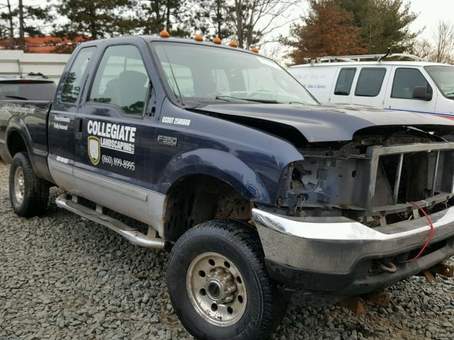 1FTSX31L93EA53043 - 2003 FORD F350 SRW S BLUE photo 1