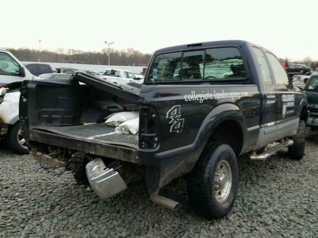 1FTSX31L93EA53043 - 2003 FORD F350 SRW S BLUE photo 4