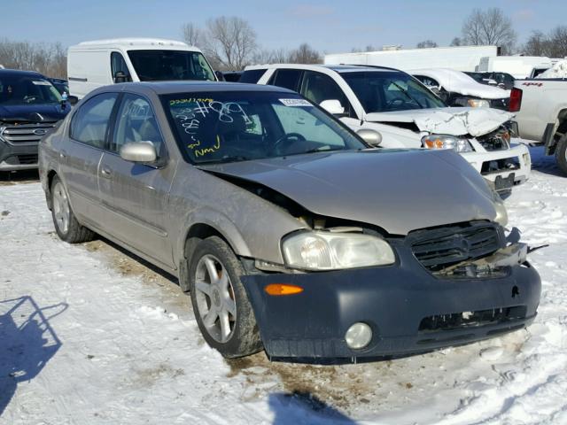 JN1CA31A31T110644 - 2001 NISSAN MAXIMA GXE TAN photo 1